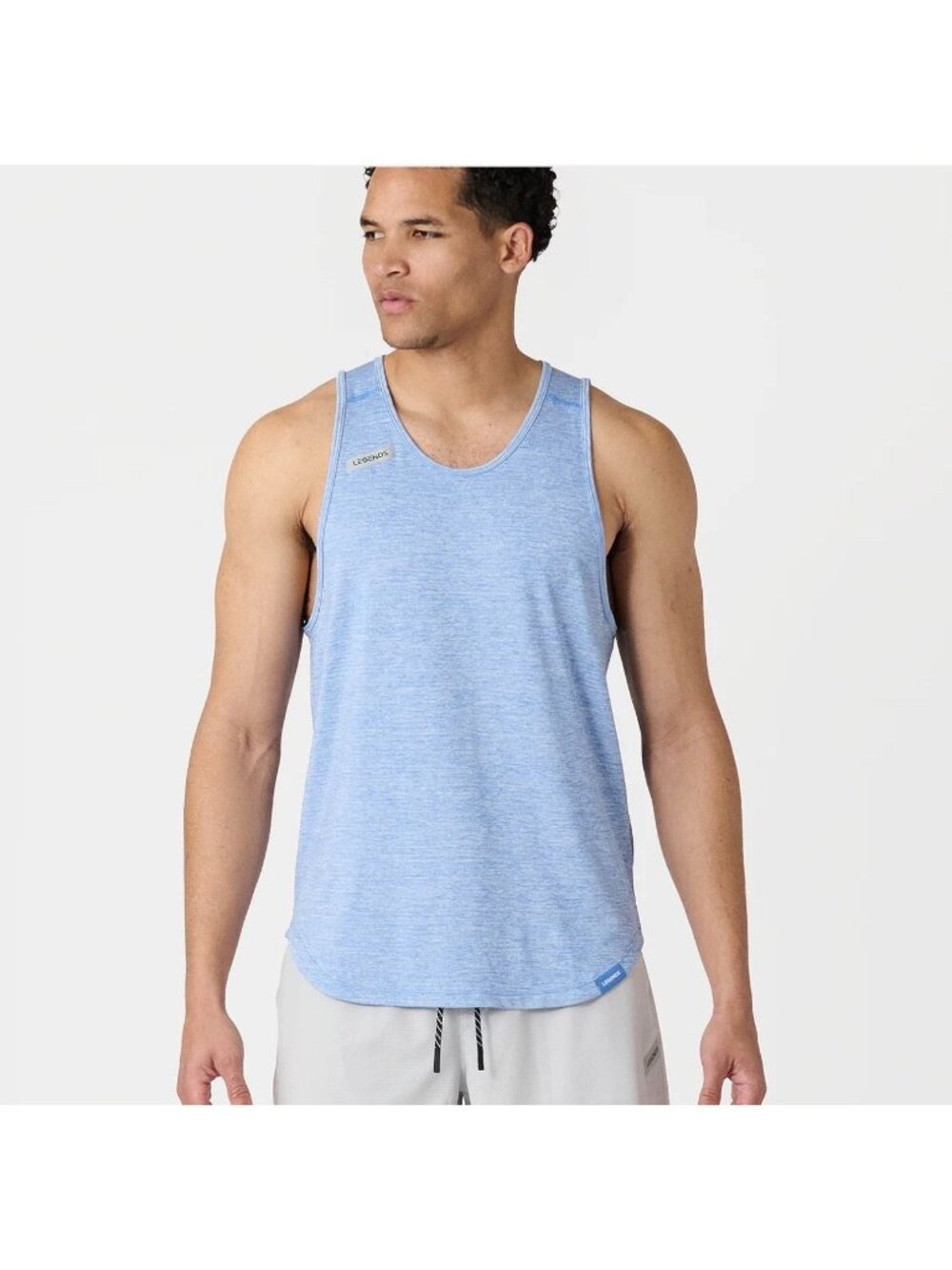 Legends Mens Blue Athletic Tank Top Size S Polyester Blend Lightweight & Breatha - Picture 9 of 13